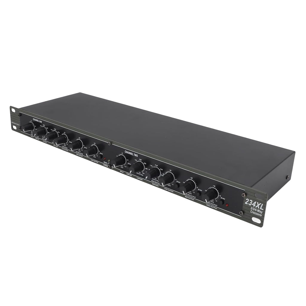 MX 234XL Manual Crossover  Stereo 2 / 3 Way, Mono 4 Way Analog