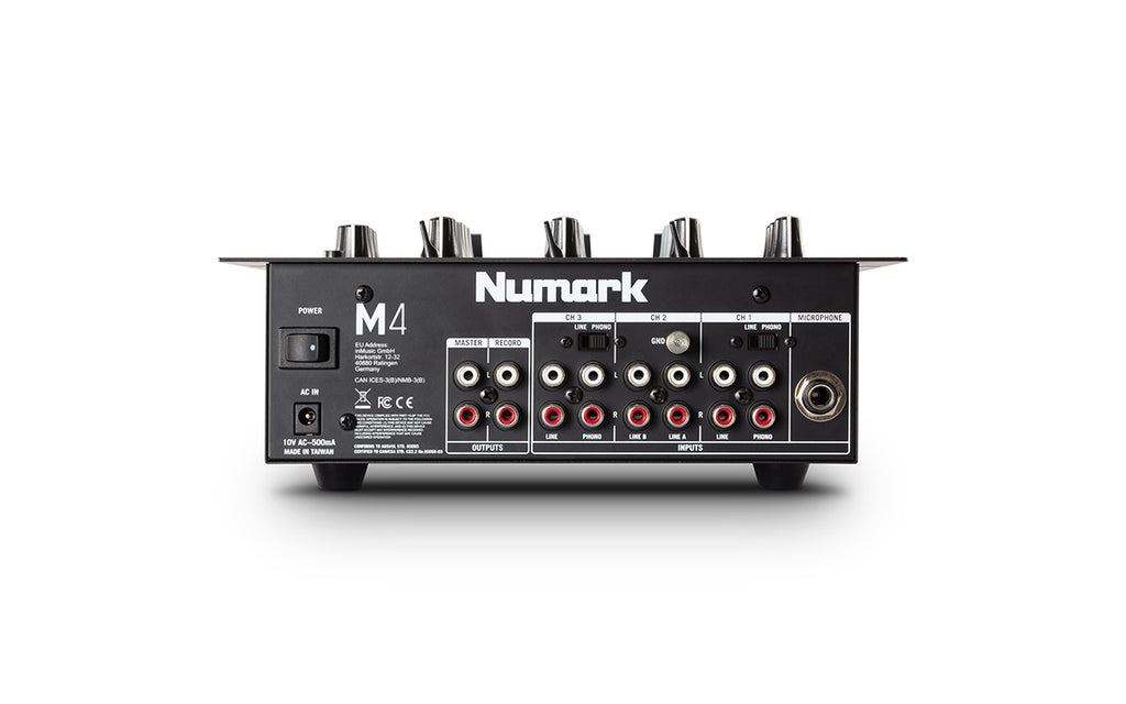Numark M4 3-Channel DJ Mixer