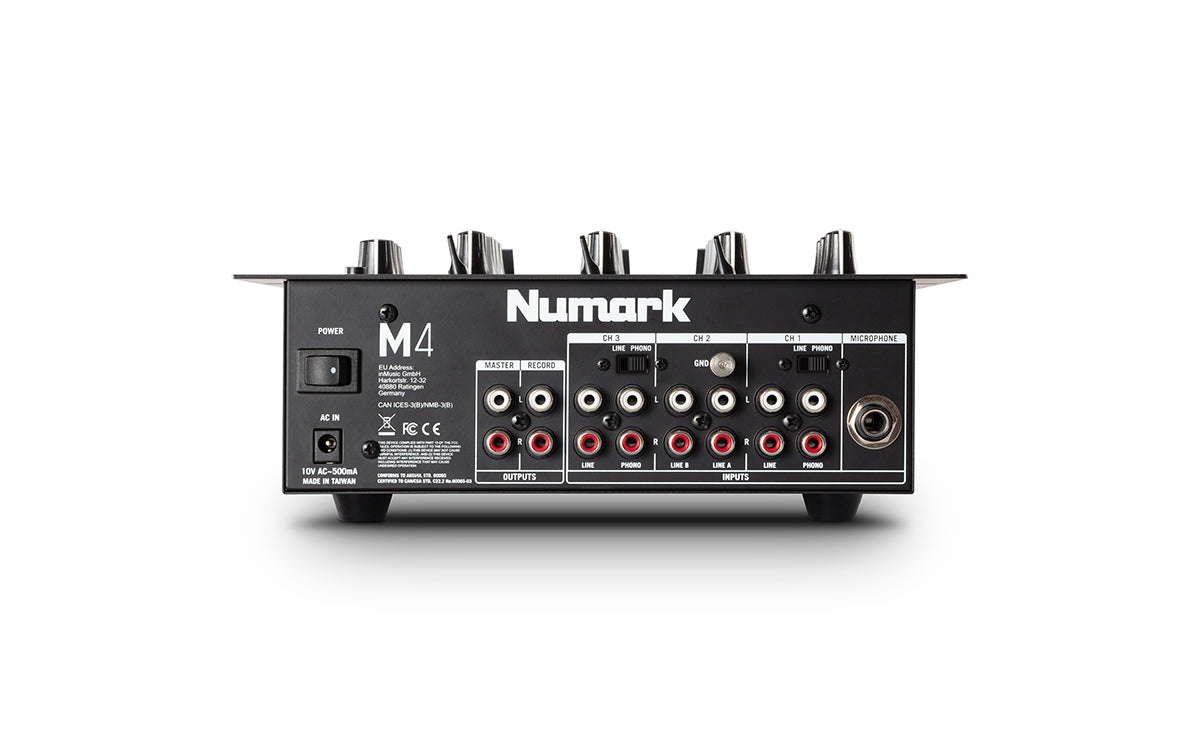 Numark M4 3-Channel DJ Mixer