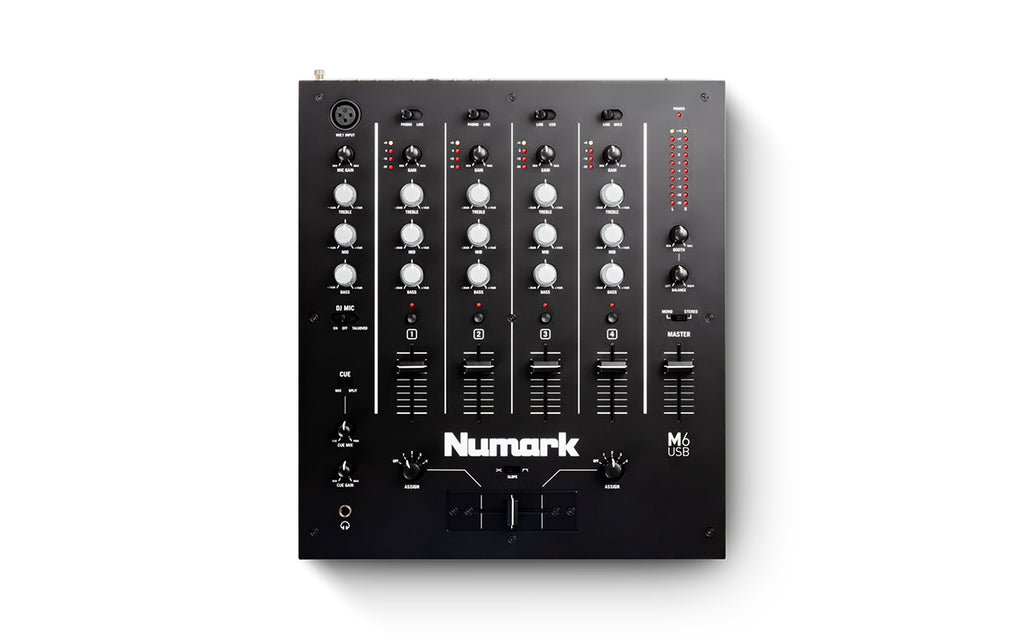 Numark M6 USB 4 Channel USB DJ Mixer