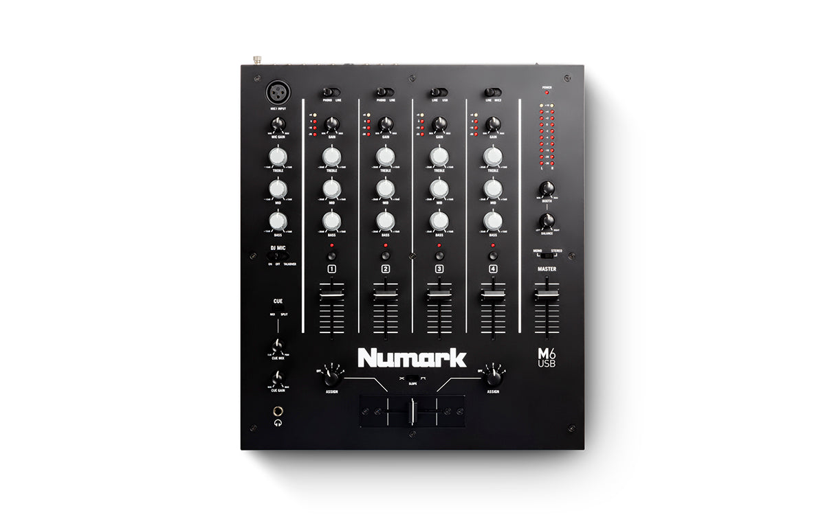 Numark M6 USB 4 Channel USB DJ Mixer