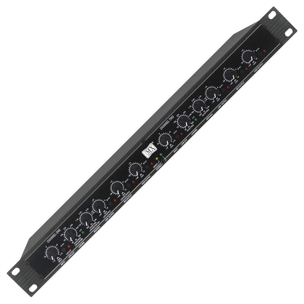 MX 234XL Manual Crossover  Stereo 2 / 3 Way, Mono 4 Way Analog