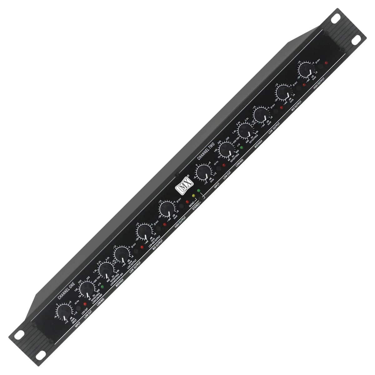 MX 234XL Manual Crossover  Stereo 2 / 3 Way, Mono 4 Way Analog