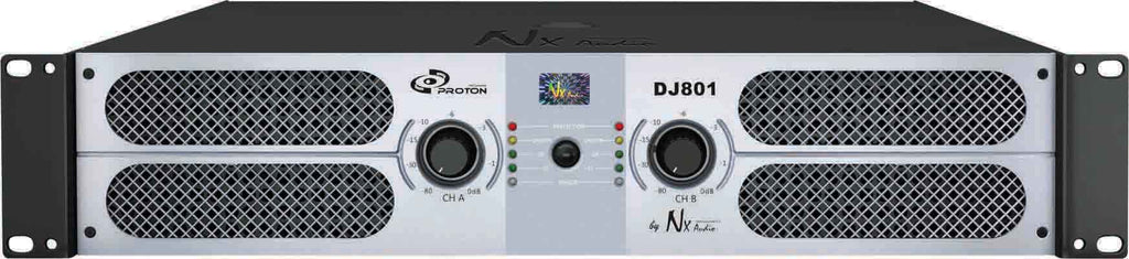 Nx Audio DJ-801 2-Channel Power Amplifier