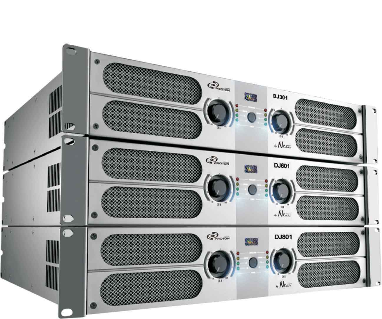 Nx Audio DJ-801 2-Channel Power Amplifier
