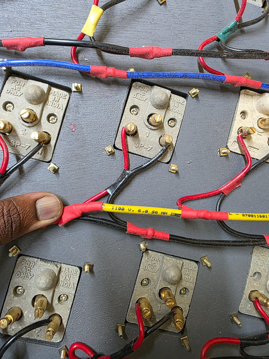 3 Phase Socket Board for Power Distribution