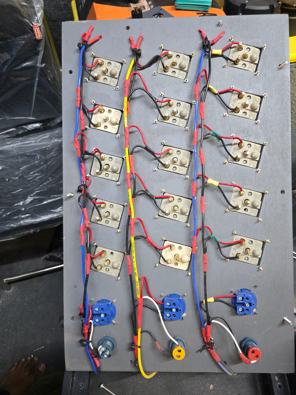 3 Phase Socket Board for Power Distribution